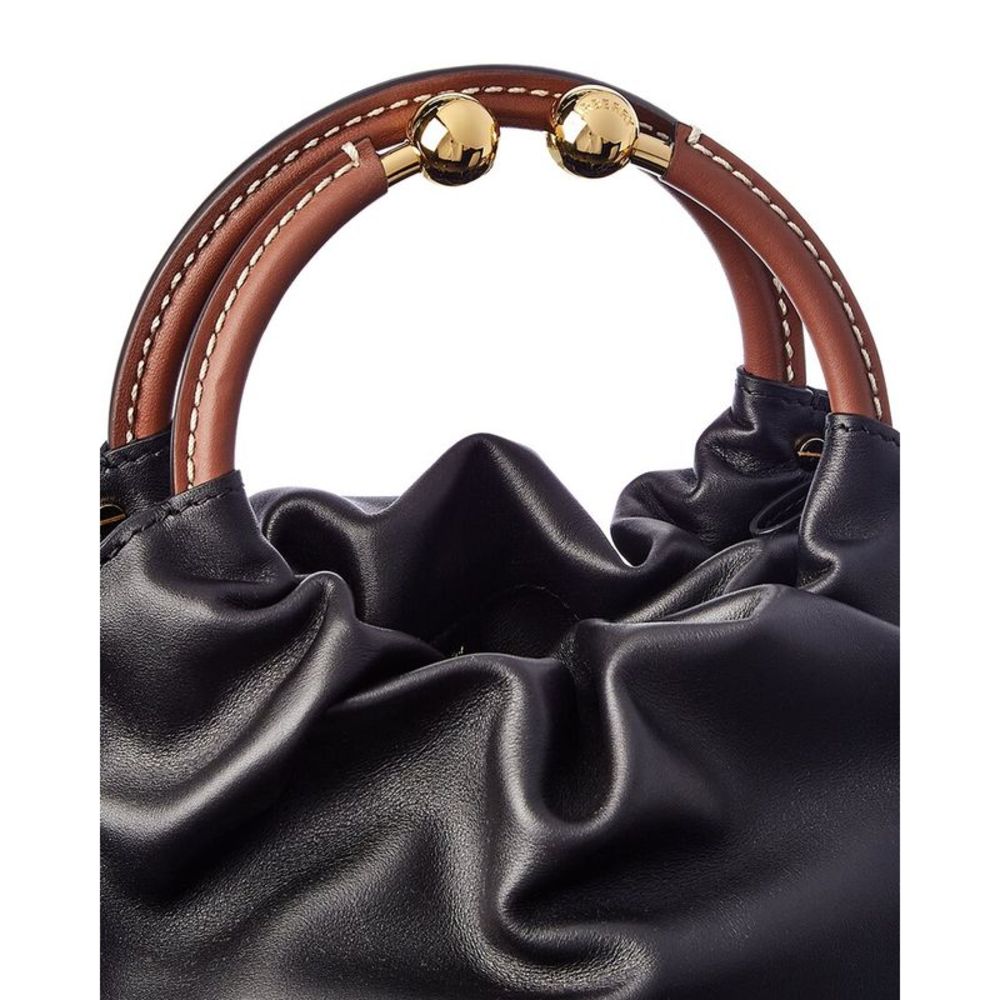 Burberry Ring Detail Mini Leather Tote - Picture 3 of 4